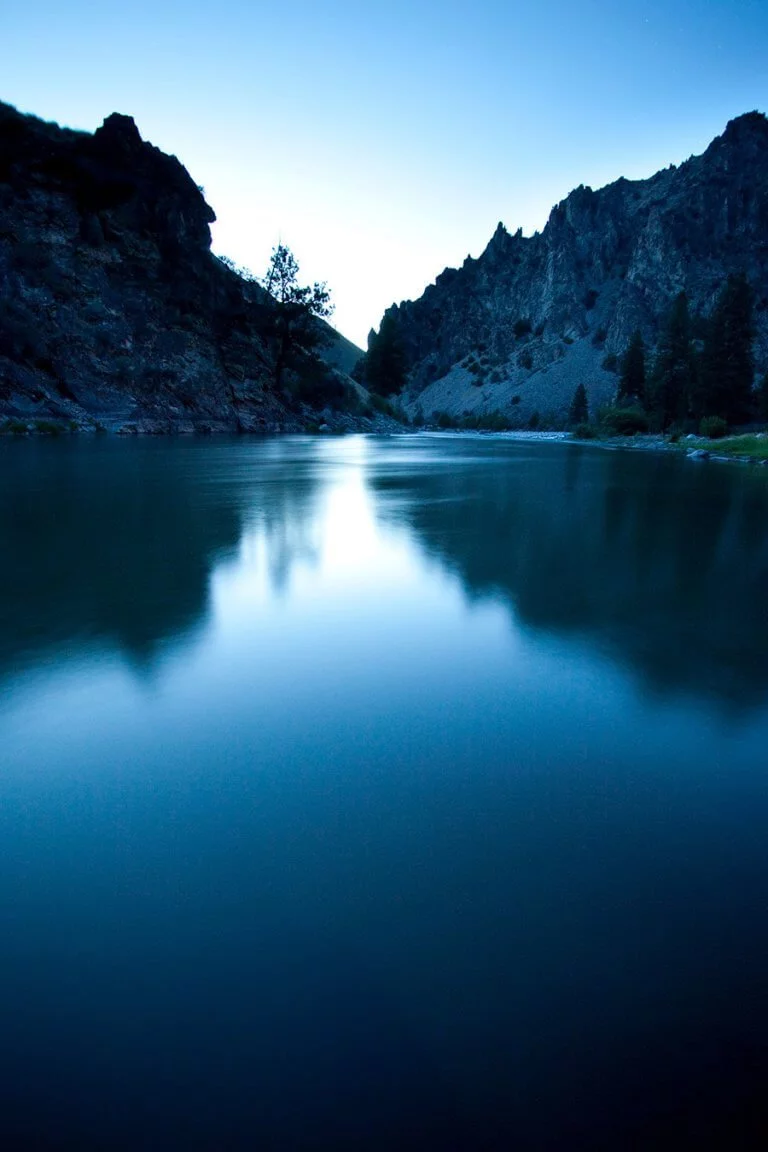 calm water