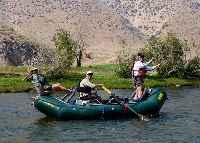 Guided Salmon River fishing trip Catch and release